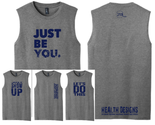 Picture of Health Designs Grey Unisex Tank