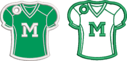 Picture of Mason M Football Bag Tag