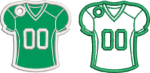 Picture of Mason Pers. Football Bag Tag
