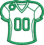Picture of Mason Pers. Football Bag Tag
