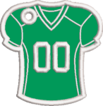 Picture of Mason Pers. Football Bag Tag