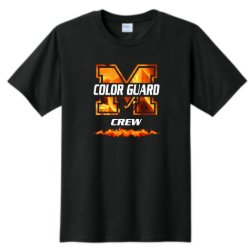 Picture of Color Guard Crew Fire Tee