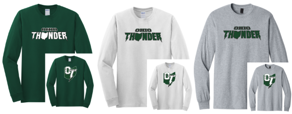 Picture of Ohio Thunder Gildan LS Tee